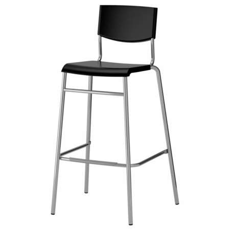 Black barstools