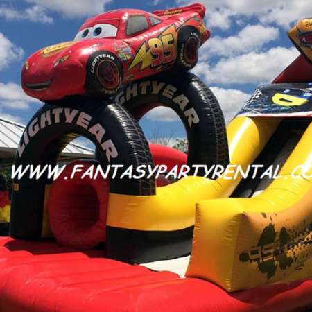 Disney Cars Challenge Obstacle Course