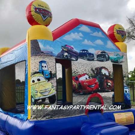 Disney Cars bounce house 13x13