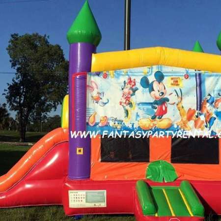 Mickey Mouse Combo 6 in 1 Water Slide for Toddlers
