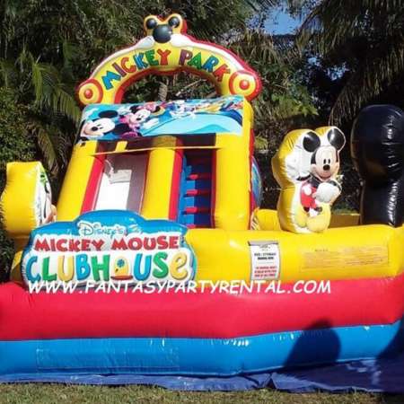 Mickey Park junior Slide with Bouncing area
