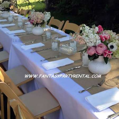 RECTANGULAR TABLE, 8FT