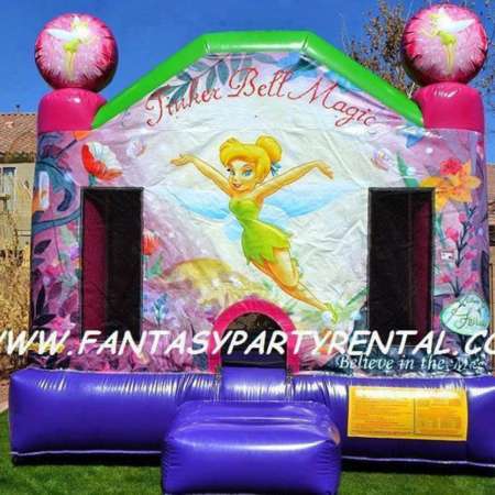 Tinkerbell bounce house 13x13
