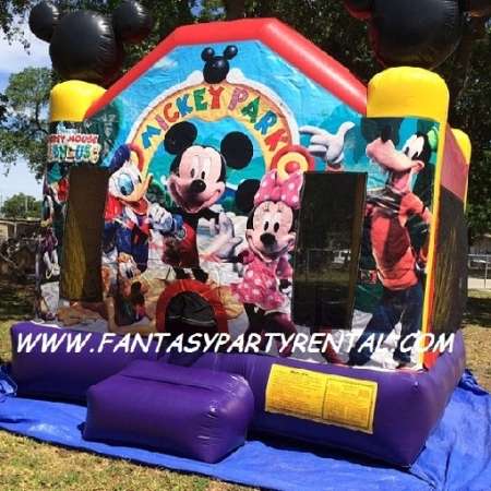 Mickey park bounce house 13x13