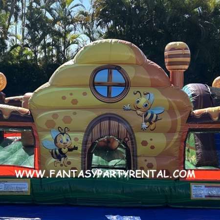 Honey bee toddler bounce house